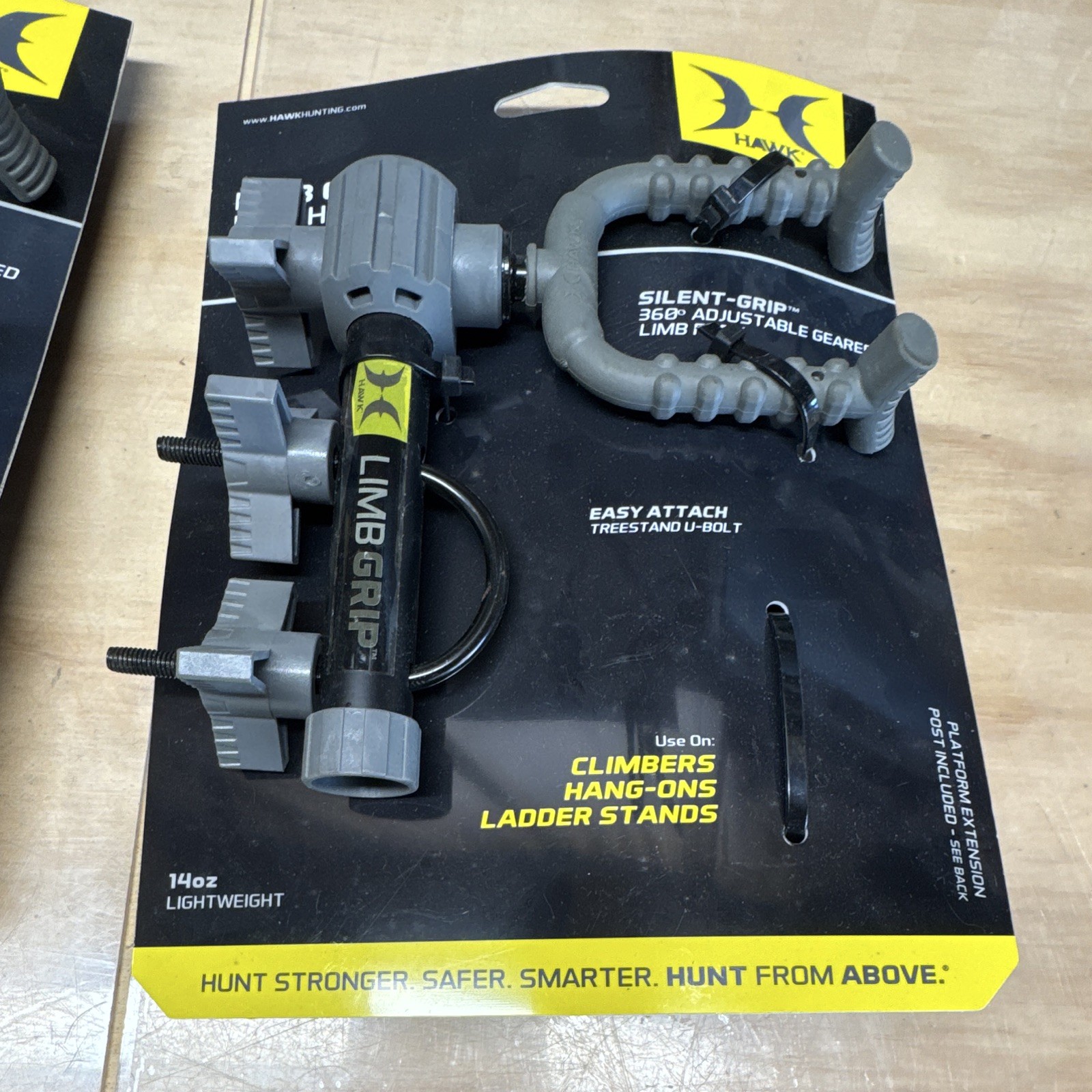 (3) HAWK Limb Grip Bow Holder Silent-Grip 360° Adjustable Tool-Free Lightweight