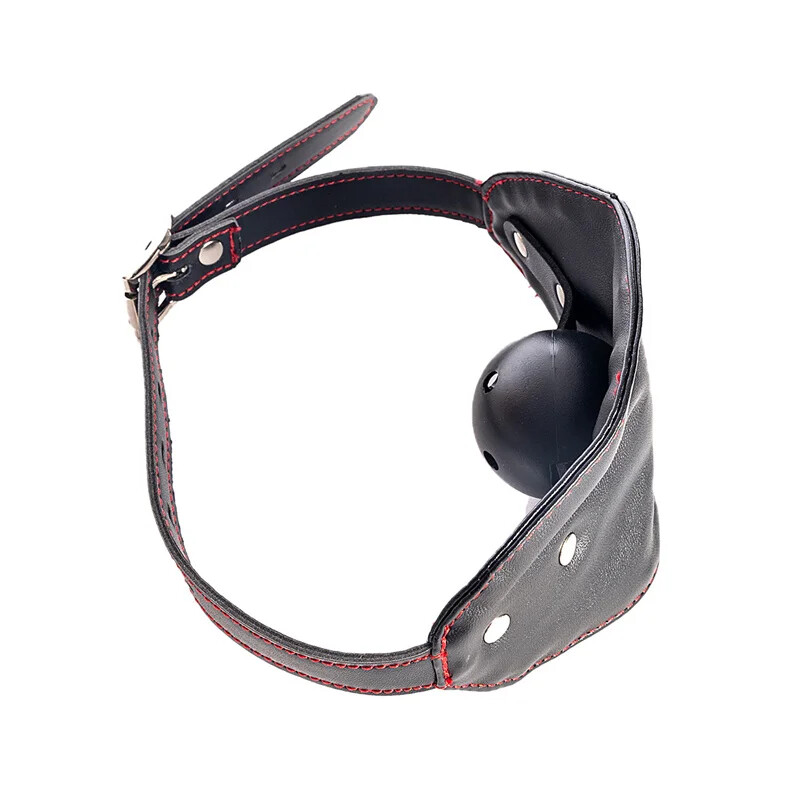 Leather Harness Fetish Restraints Gay Flirt Binding Mouth Plug Hard Ball Gag