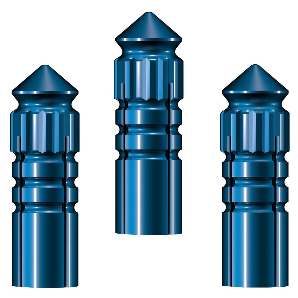 BLUE  MISSION F-PROTECT ALLOY FLIGHT PROTECTORS...PACK OF 3