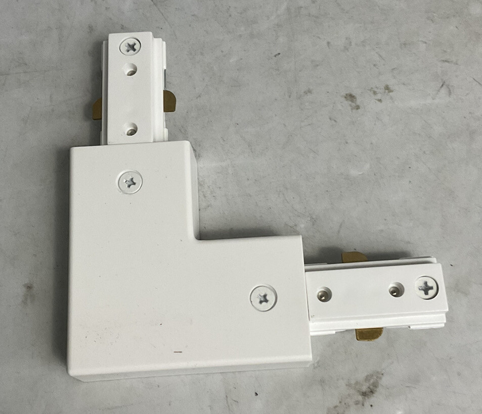 WAC lighting 120 white track connector ceiling light HL-RIGHT-WT