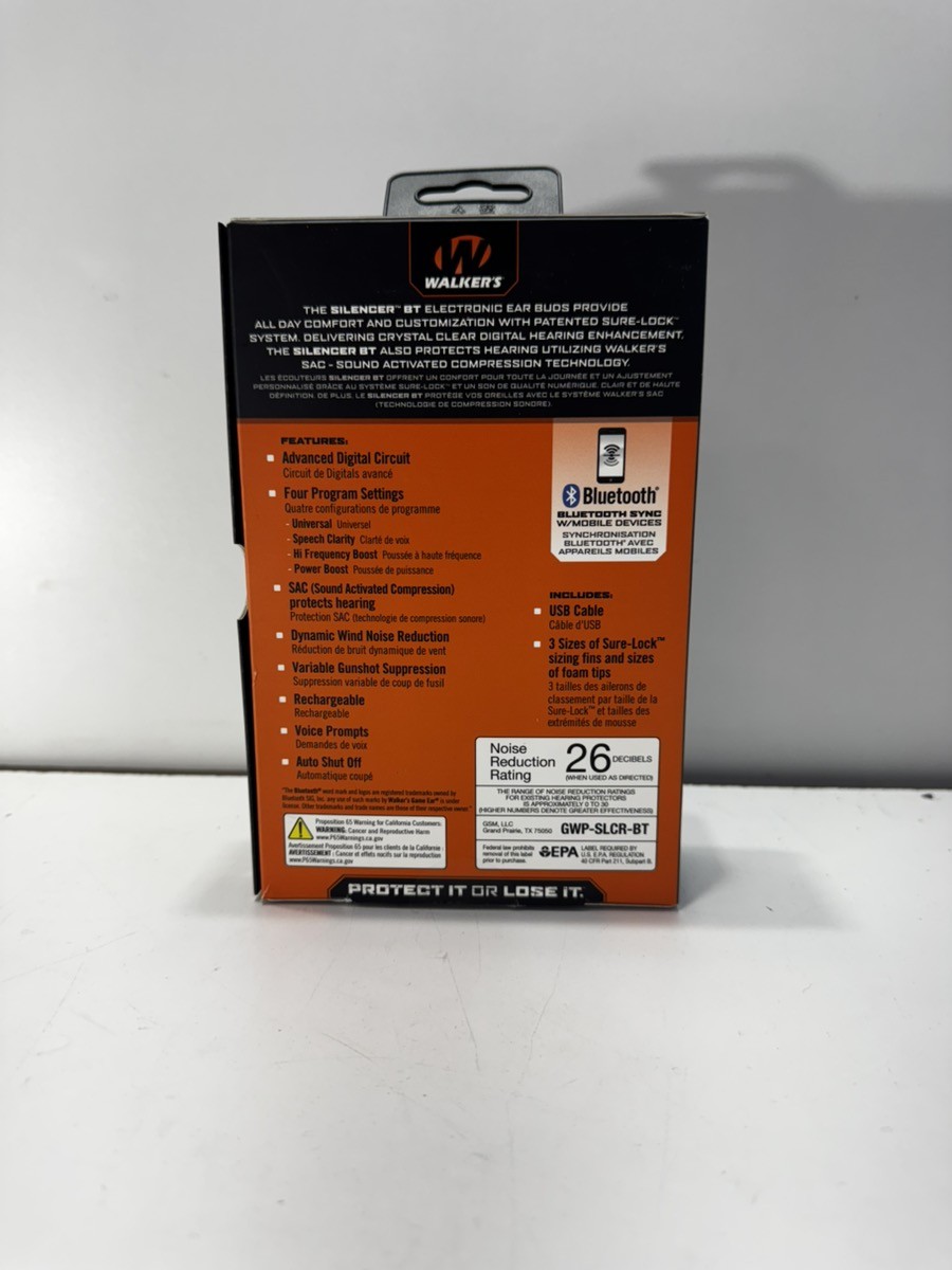 WALKERS GAME EAR SILENCER ELECTRONIC EAR BUDS (P19019646)