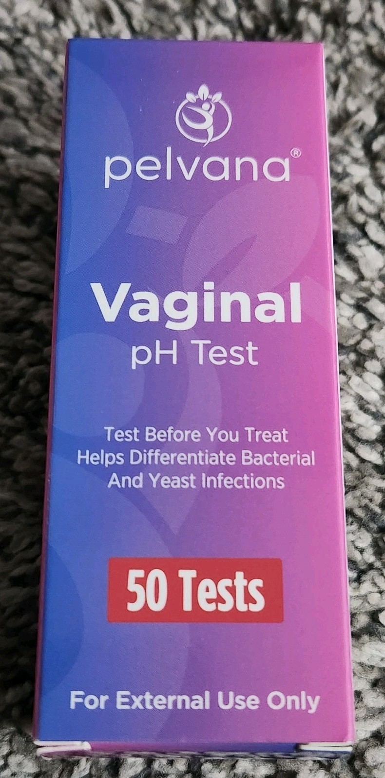 Pelvana Vaginal PH Test Strips 50 Strips NEW exp 07/2027