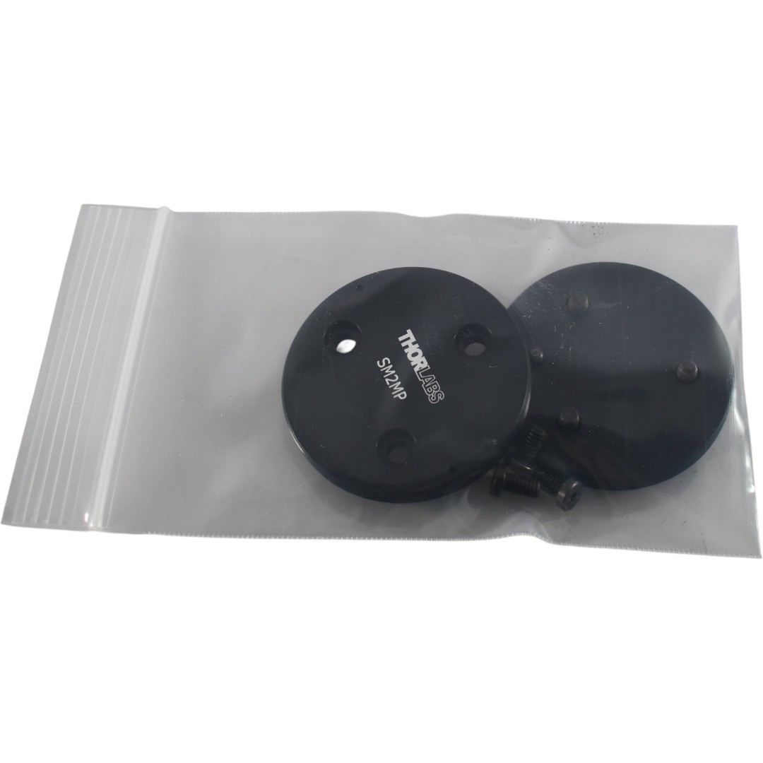 NEW Pack of 2 Thorlabs SM2MP Externally SM2 Threaded Adapters for 2 Inch Mirrors