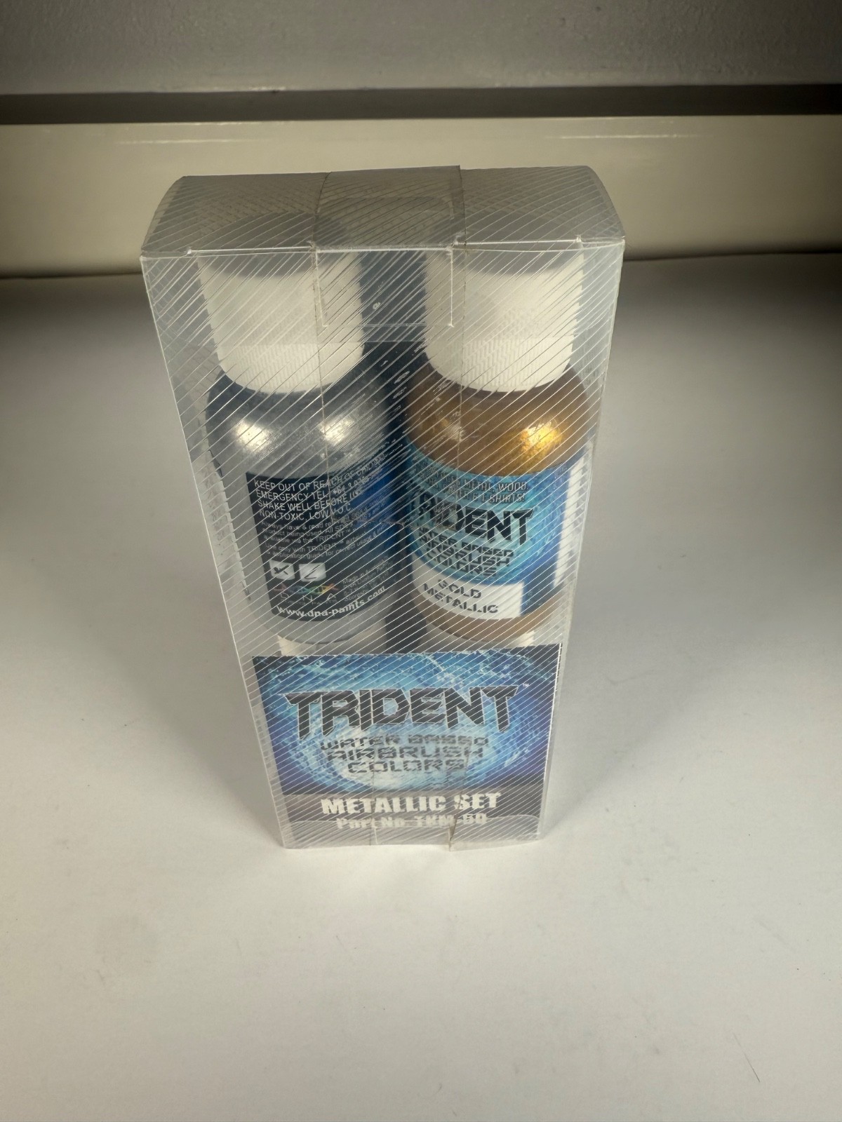 Airbrush paint metallic set of four 50ml each