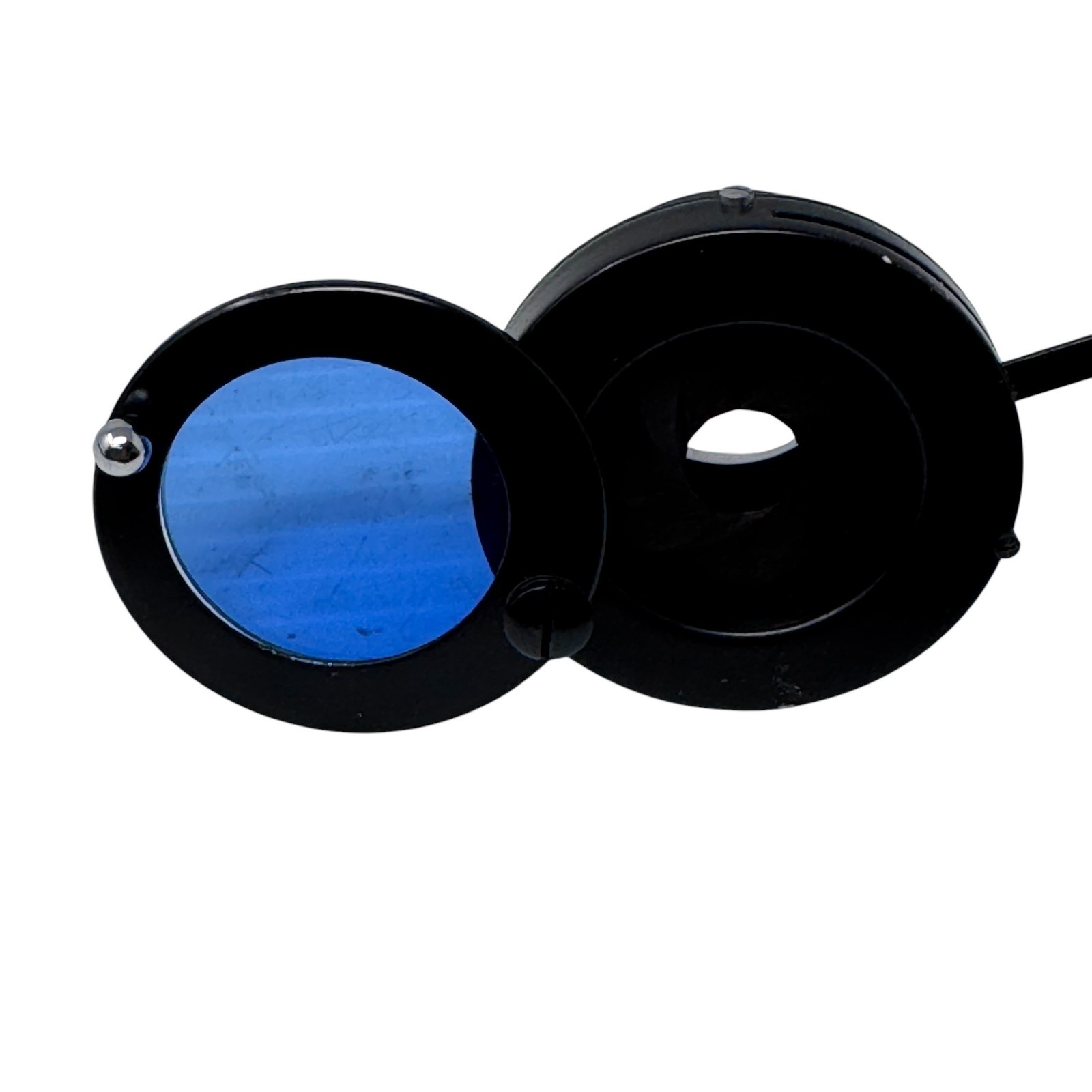 1.25× Auxiliary Condenser Lens with Daylight Blue Filter and Iris Diaphragm