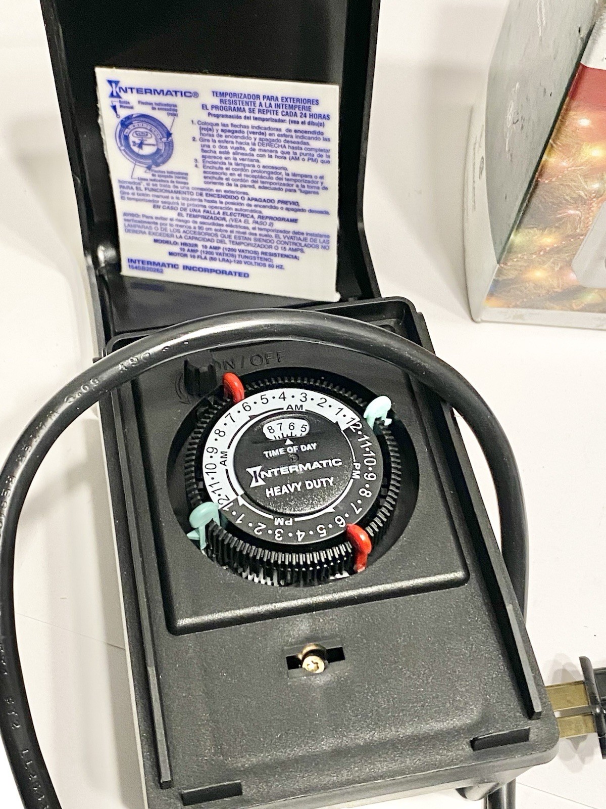 Intermatic Holiday Lighting Timer Combo Pack Indoor & Outdoor Model PD4D114