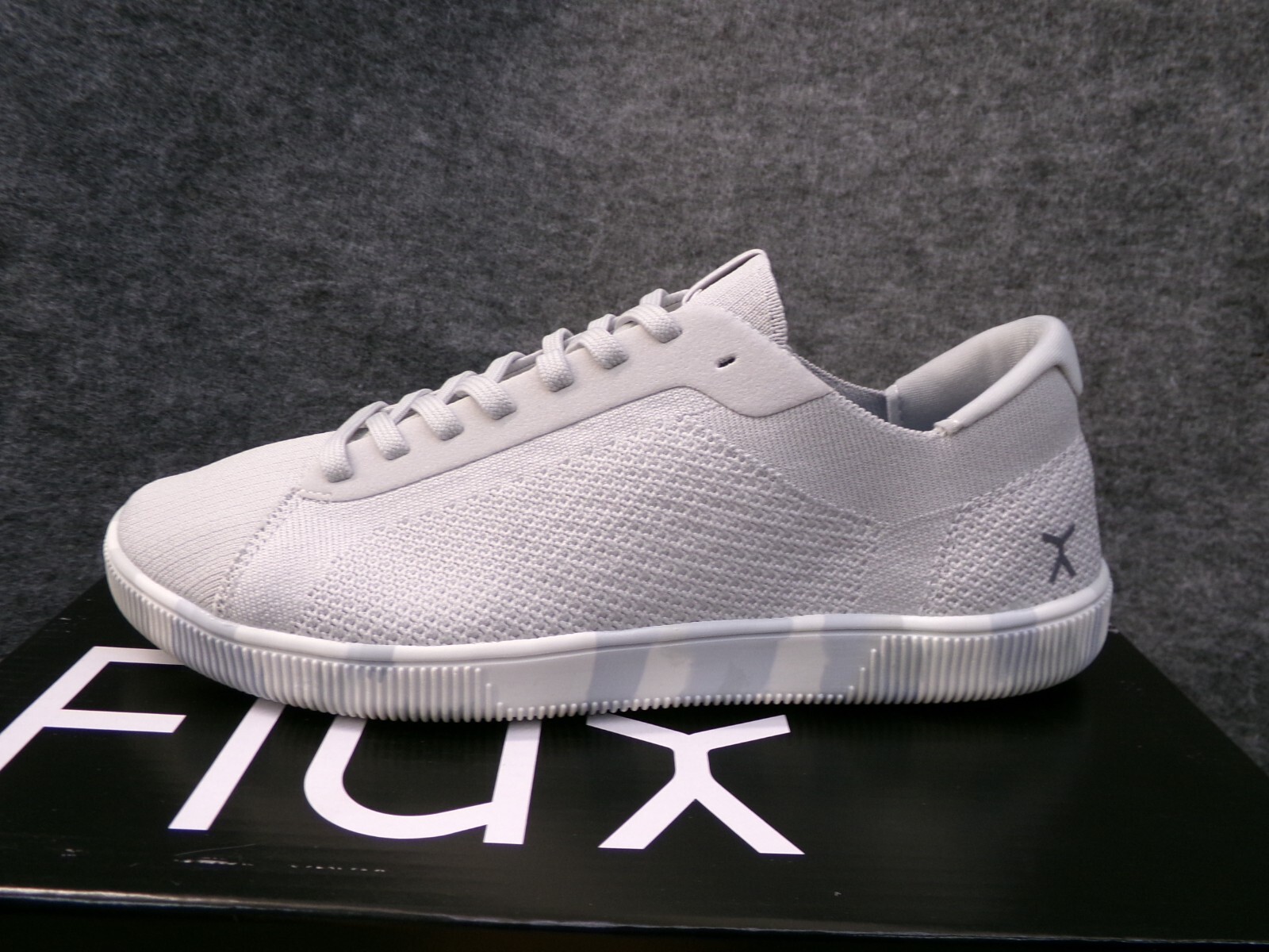 Flux Adapt Trainer Mens Grey Camo Barefoot Athletic Knit Shoes Sneaker Size 12.5