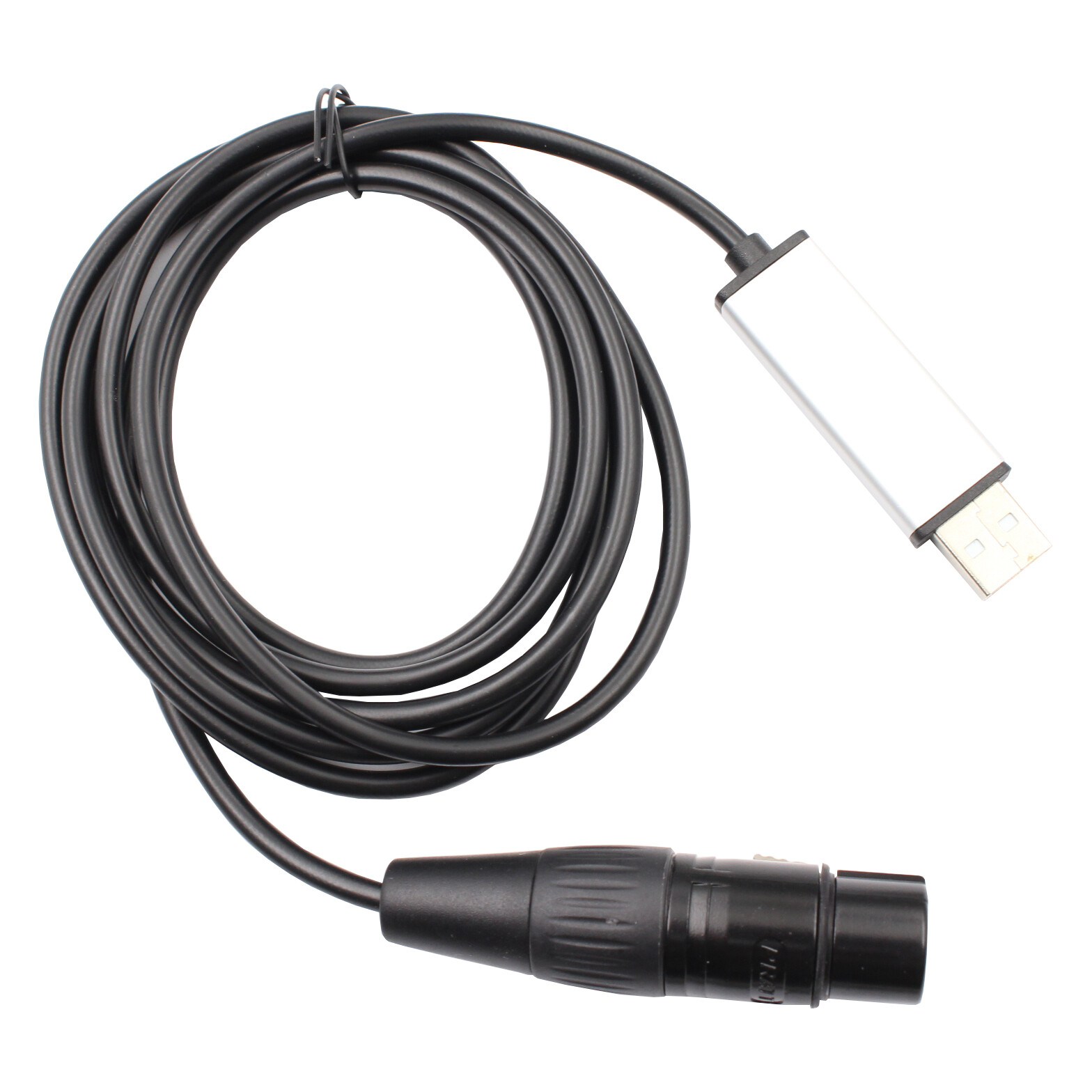 USB to DMX Interface Adapter DMX512 Stage LED Light Controller Cable For PC