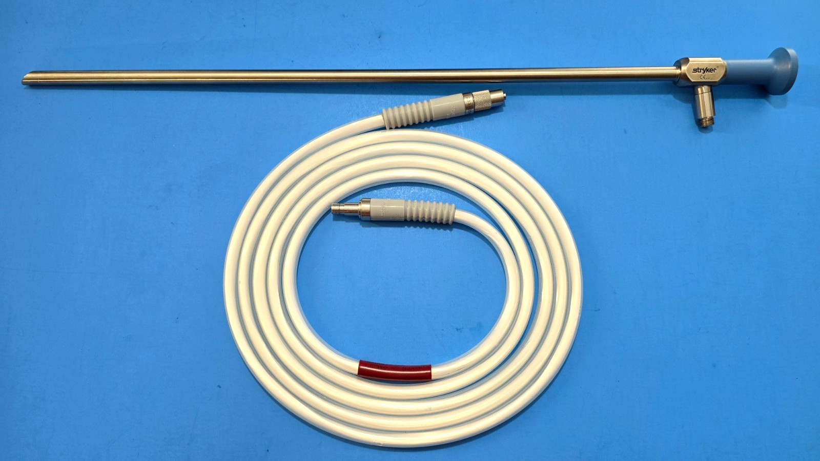 Stryker 502-557-045 Laparoscope 10mmx45* degree W-Stryker Fiber Optic Cable Free