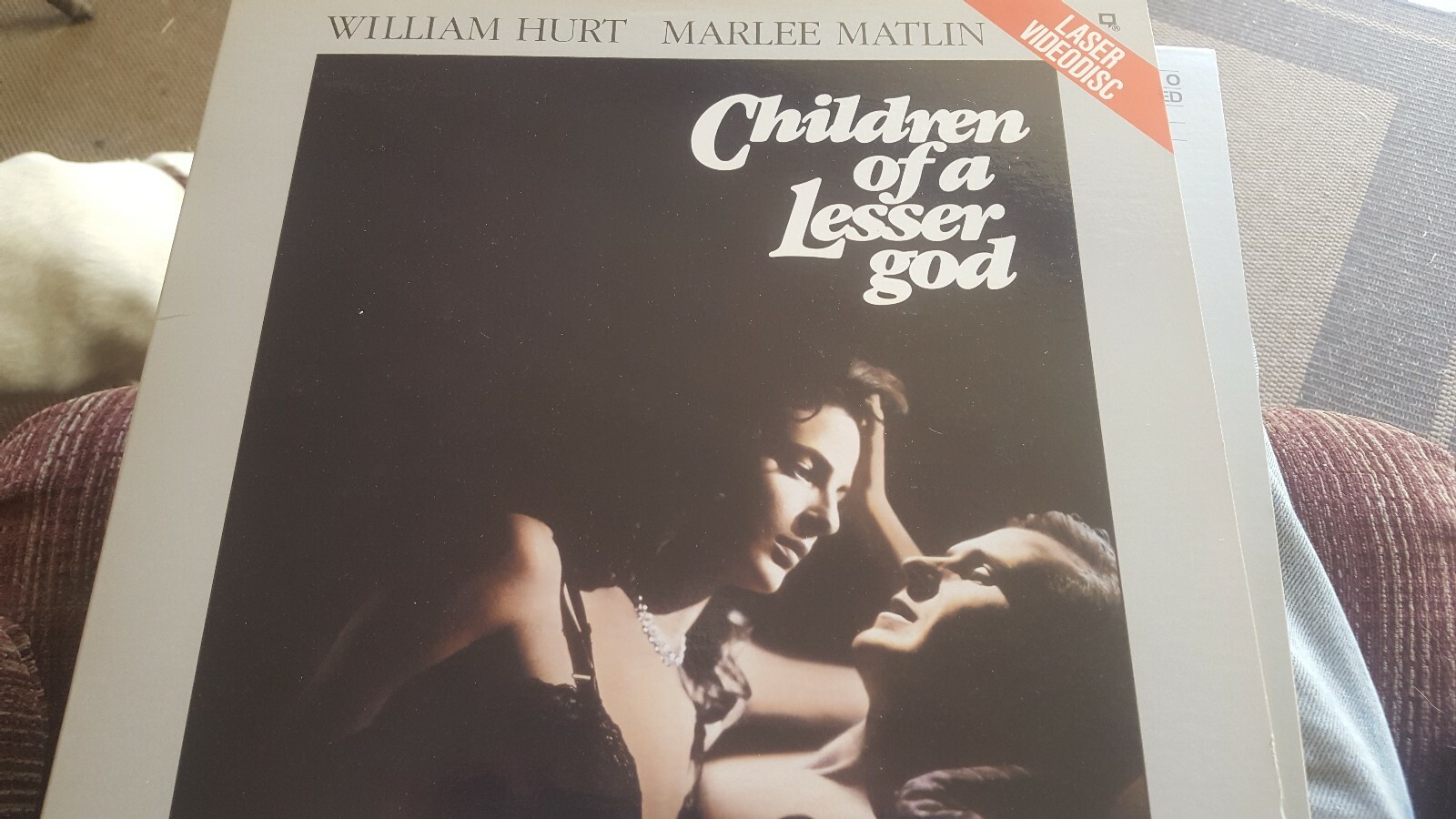 Children Of A Lesser God LaserDisc Extended Play Paramount Pictures 1987 LN