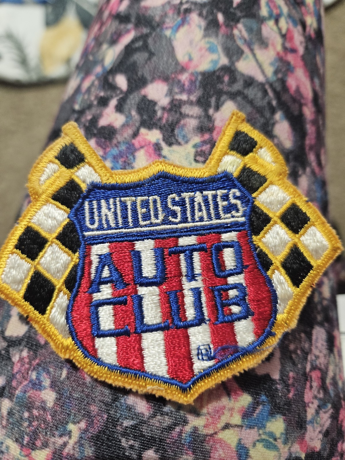 USAC VINTAGE UNITED STATES AUTO CLUB INDY 500 CAR RACING OFFICIAL PATCH