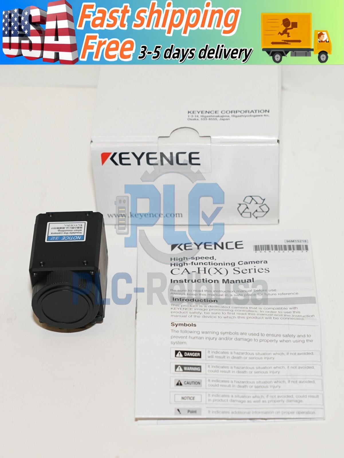 KEYENCE CA-H500CX 16X SPEED HIGH PERFORMANCE 5 MEGAPIXEL COLOR CAMERA VISION SYS