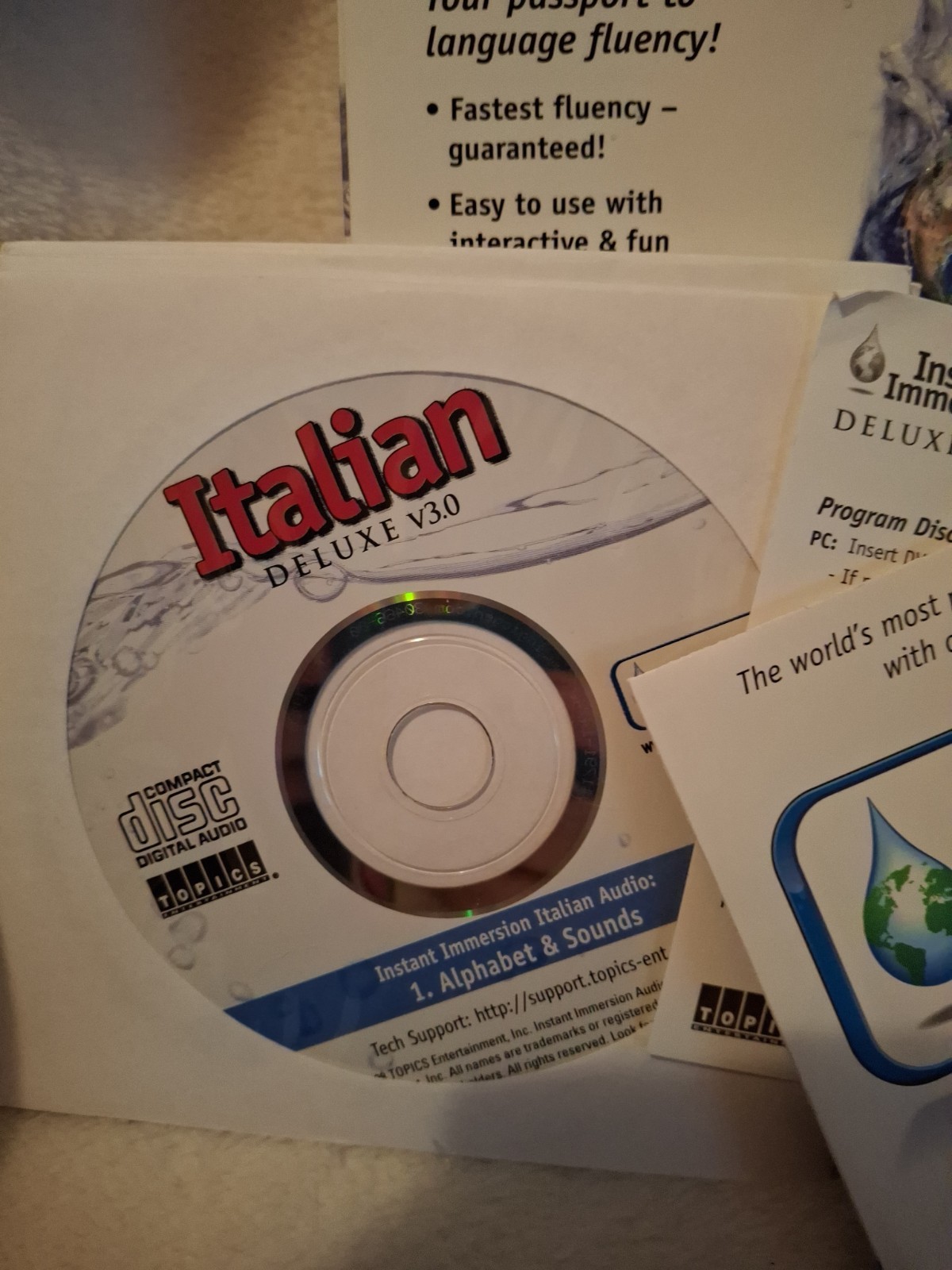 Instant Immersion Italian Language Course Deluxe v3.0