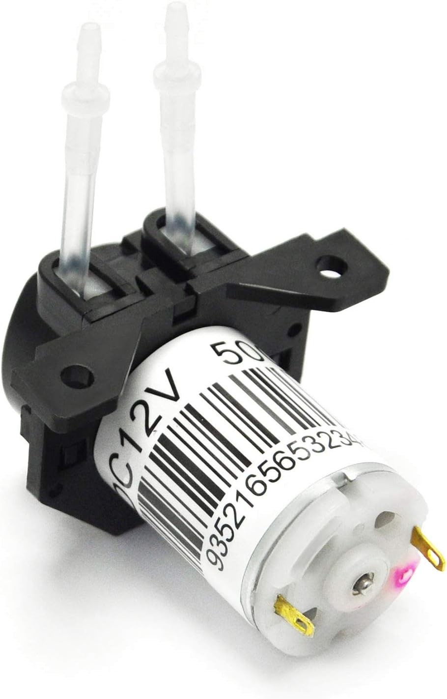 Versatile 12V DC Dosing Pump with Easy Snap-In Design - Ideal for Aquariums