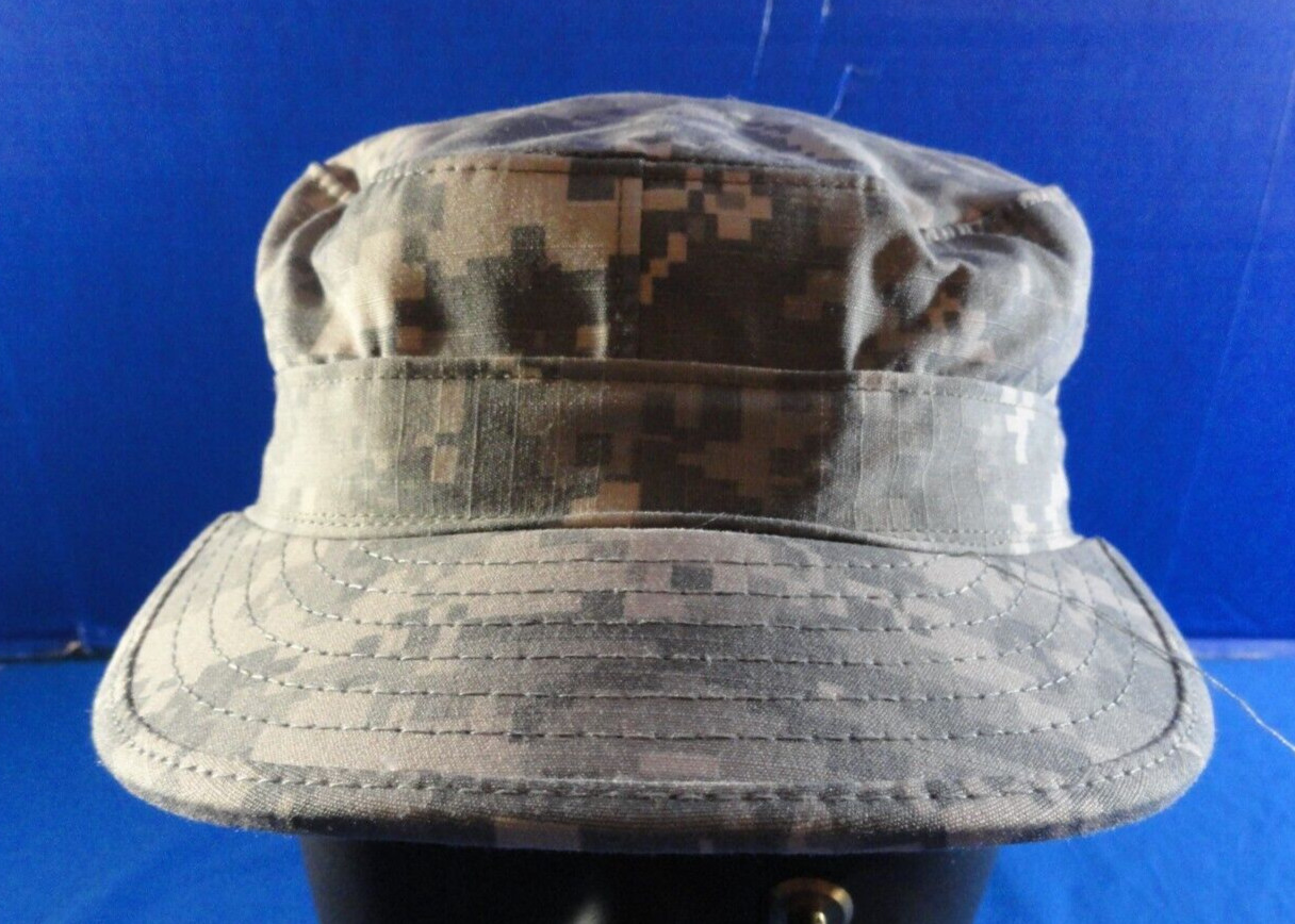 SEKRI ACU UCP DIGITAL CAMOUFLAGE PATROL CAP HAT W/ INSIDE POCKET 7 5/8
