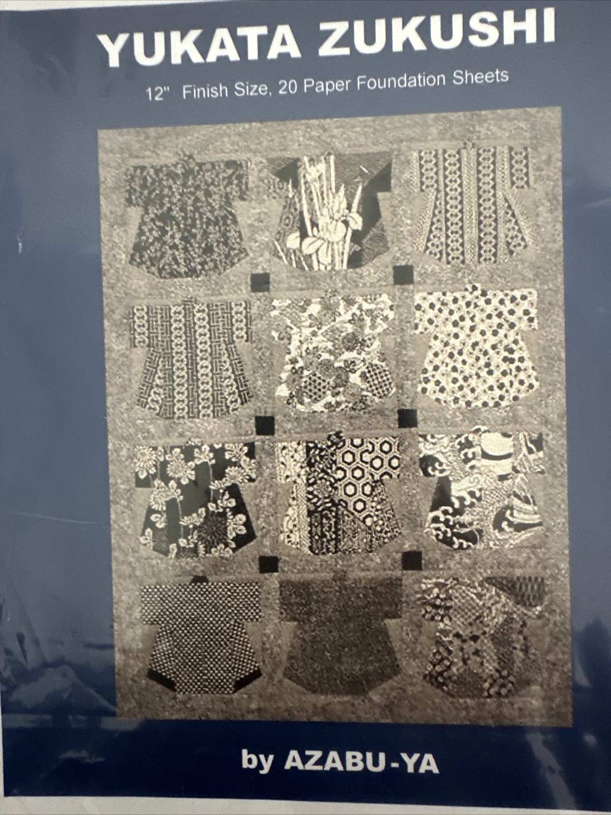 Yucatán Zukushj (20) 12” Paper Foundation Sheets by Azabu Ya