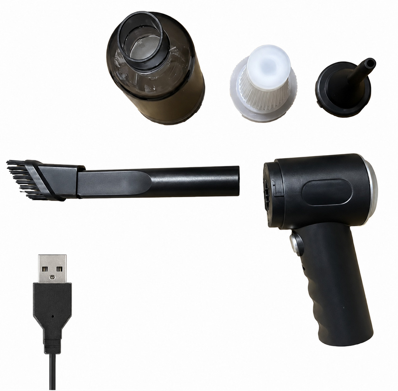 Wireless Car Vacuum Cleaner 9000Pa USB Rechargeable Mini Wet Dry Handheld