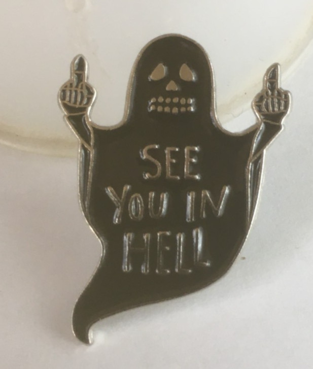 Hell ghost  ENAMEL PIN
