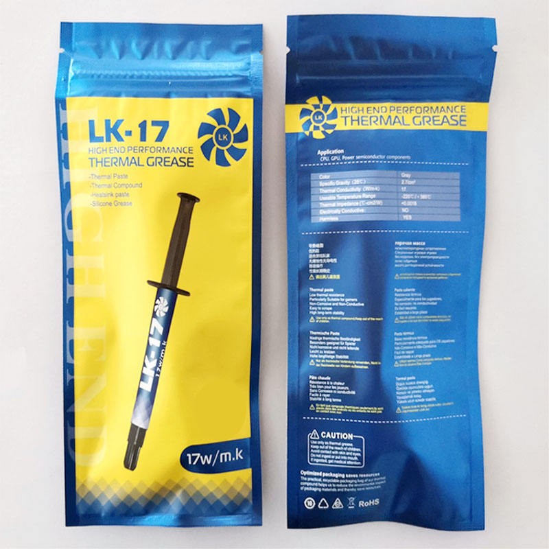 Lk-17  2g 17 w/m.K High Performance Thermal paste Wholesale 400 pcs for Business