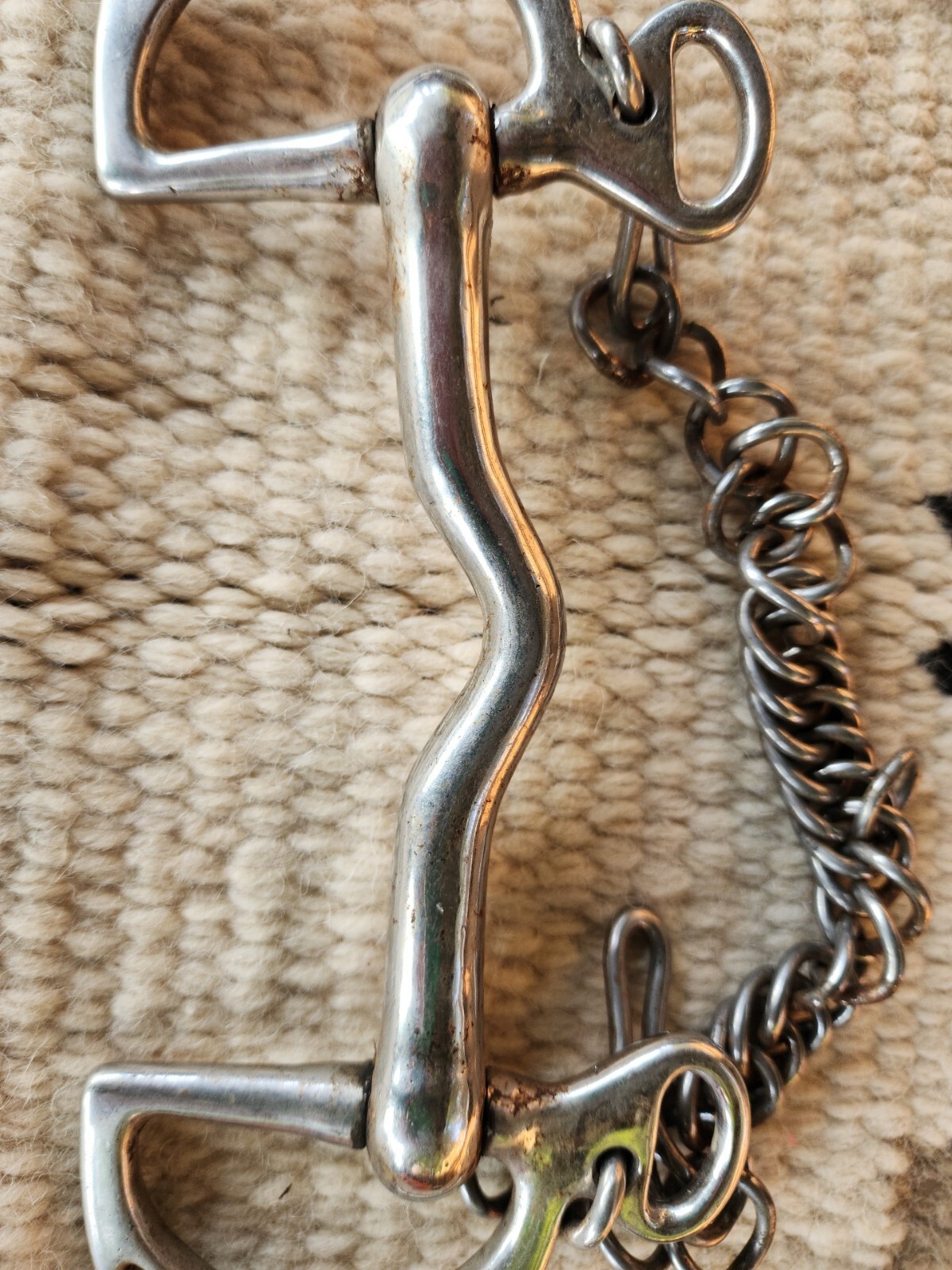 Kimberwick Stainless Bit 5 Inch, Low Port