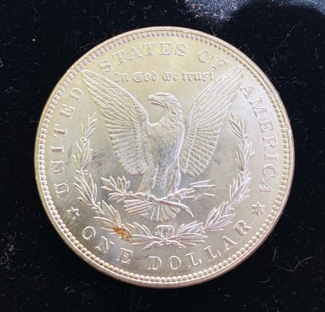 1878-1904 $1 MORGAN SILVER DOLLAR - UNCIRCULATED CONDITION, RANDOM DATE