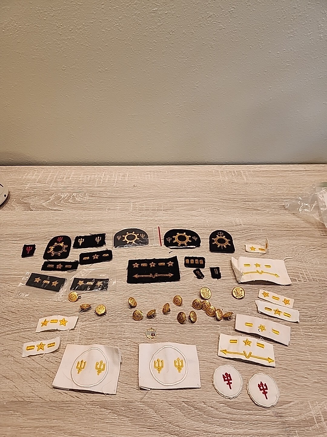 MILITARY PATCH SEW ON US POWER SQUADRON BULLION VARIOUS PATCHES & BUTTONS