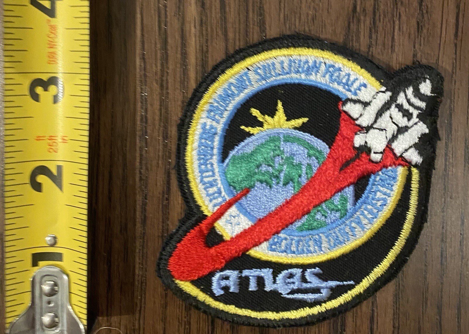 Atlas Lichtenberg  Sullivan Foale Bolden Duffy Leestma NASA Shuttle STS45 Patch