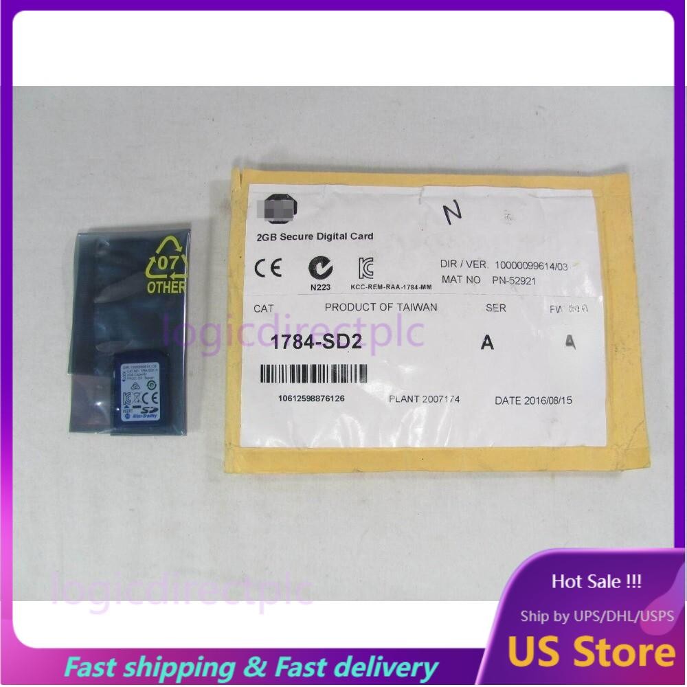 1784-SD2 ControlLogix Secure Digital Card Brand New AB Sealed 1784SD2