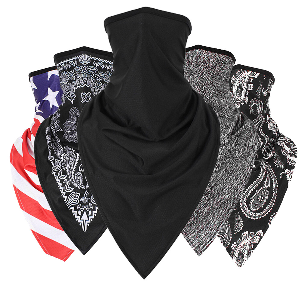 Triangle Scarf Outdoor Sport Bandana Face Cover Sun UV Protection Neck Gaiter US