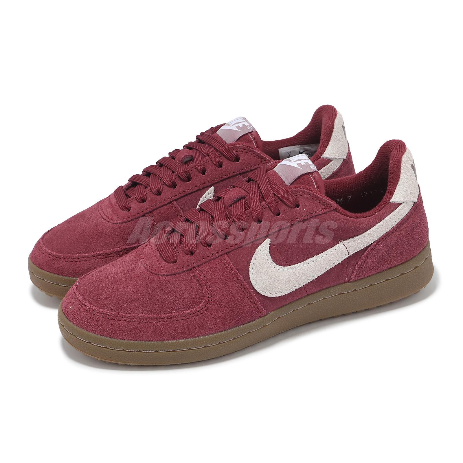 Nike Wmns Field General Team Red White Gum Women Casual Shoes IF1743-600