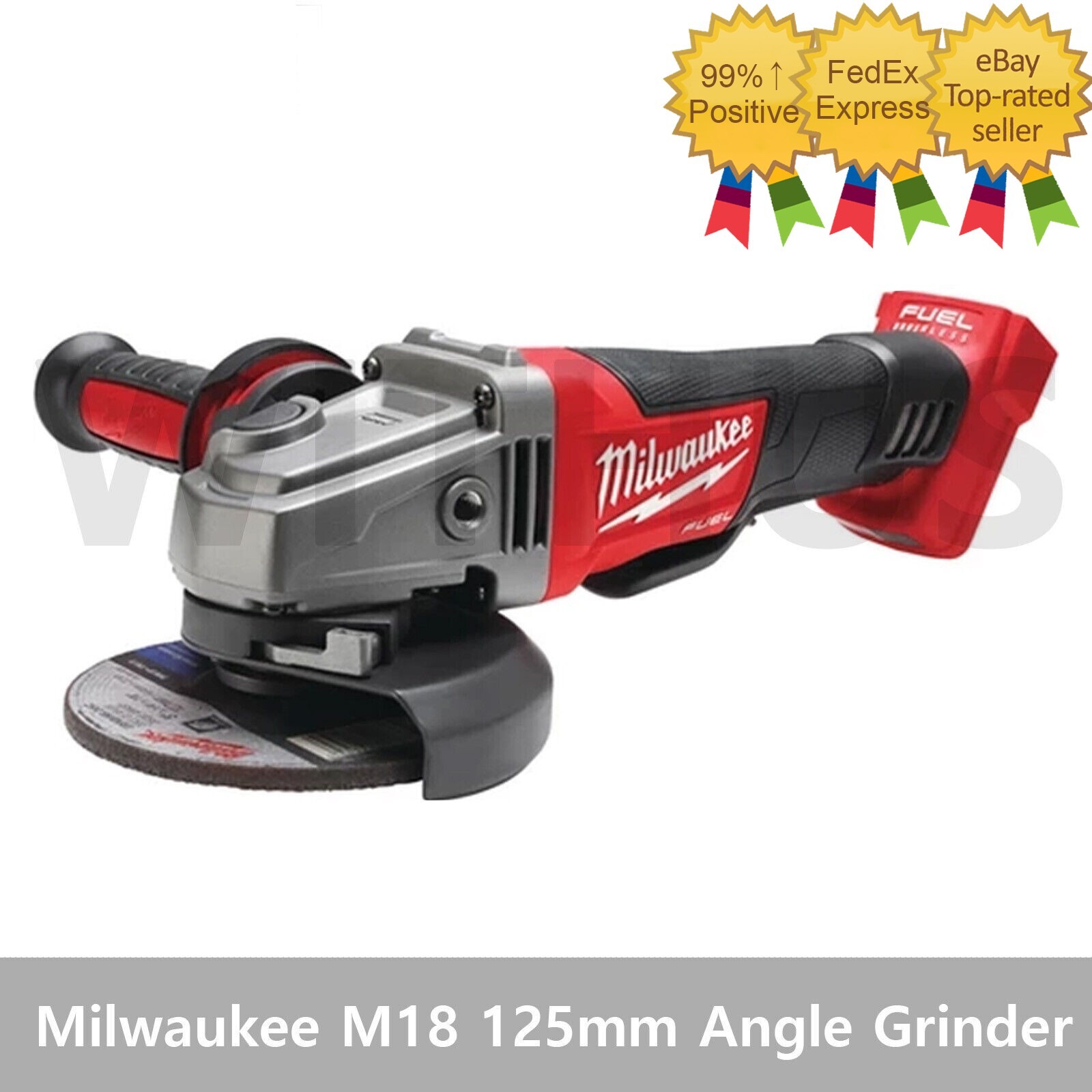Milwaukee M18 Fuel 125mm Angle Grinder with Side Switch FSAGV125XB Bare Tool=