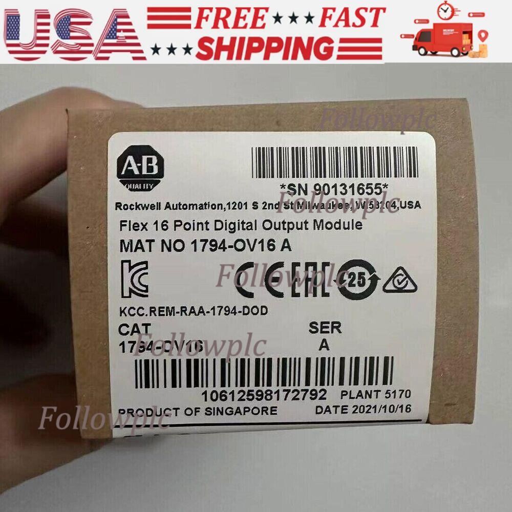 New Sealed 1794-OV16  Flex 16 Point Digital Output Module 1794OV16 US Free Tax