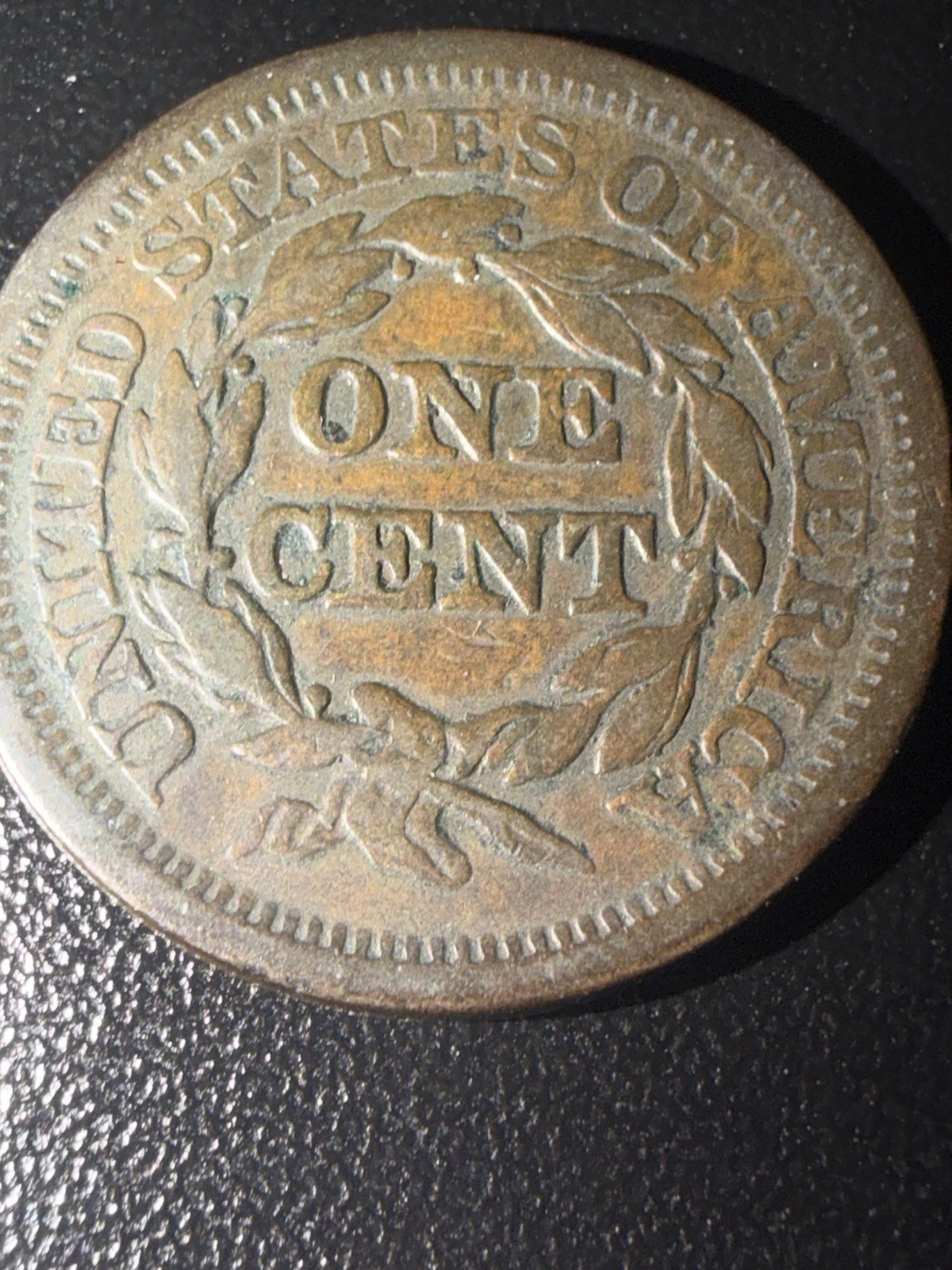 1846 Small Date Large Cent F