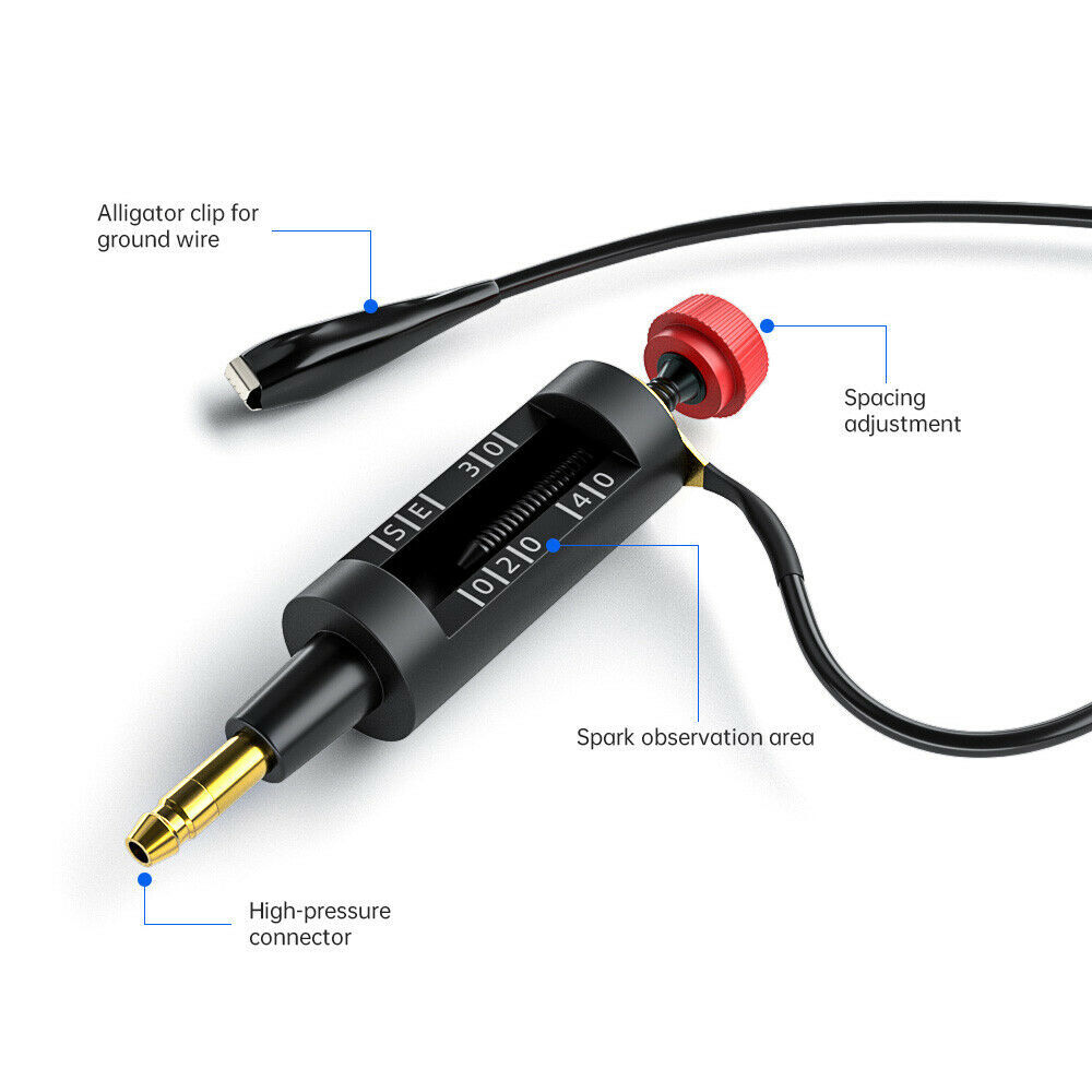 Spark Plug Tester Pick Up Coil Ignition Repair Engine Diagnostic Testing Tool