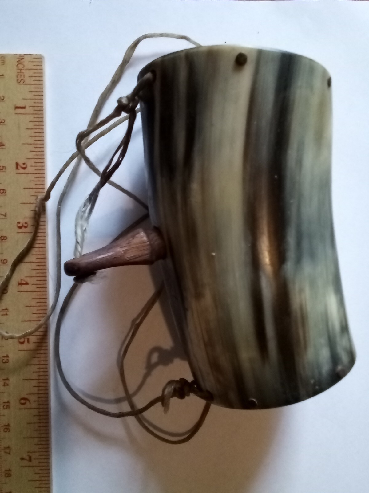 18th century reproduction Horn Flask Canteen