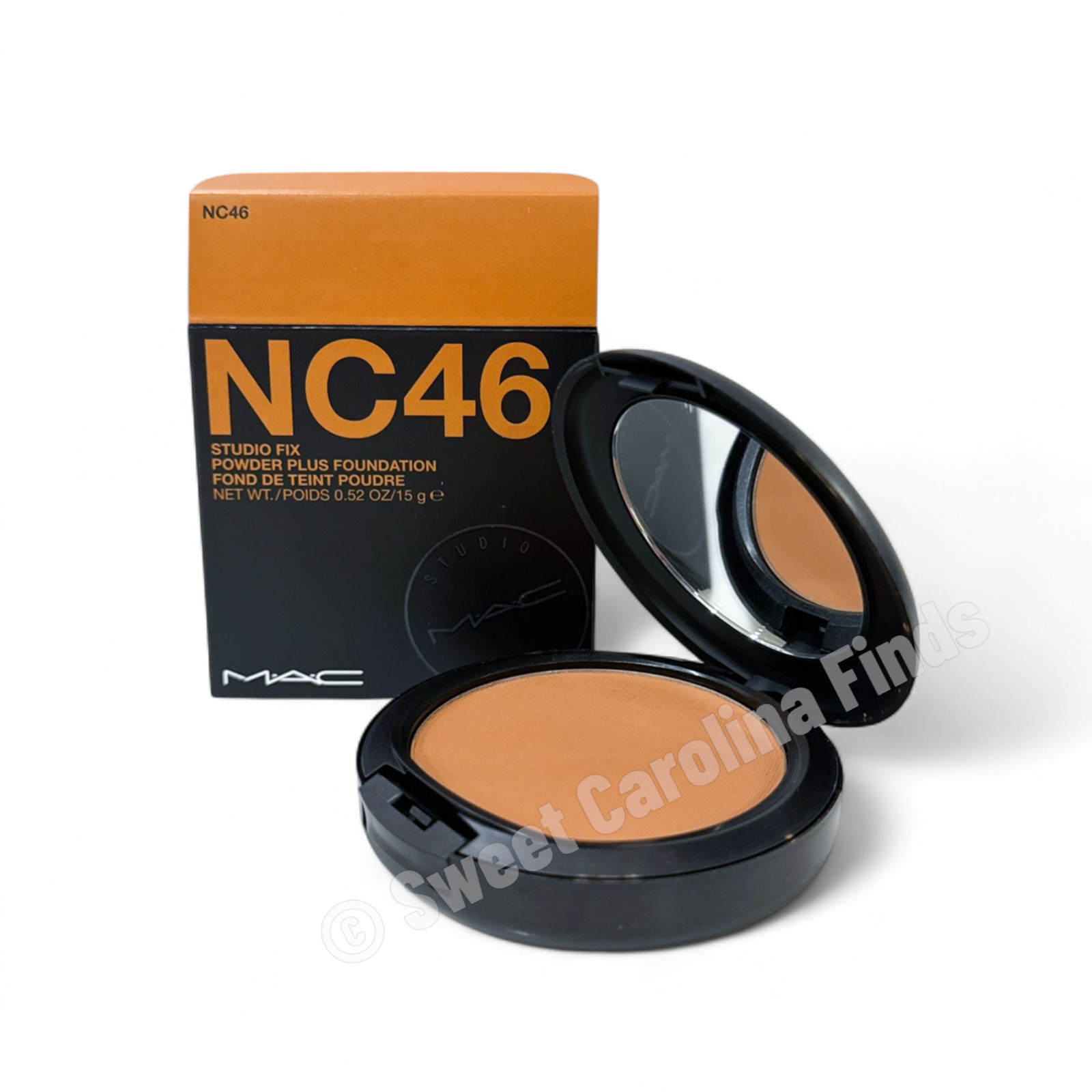 MAC Studio Fix Powder Plus Foundation NC46 15g /0.52oz NEW ✔️ Original Formula