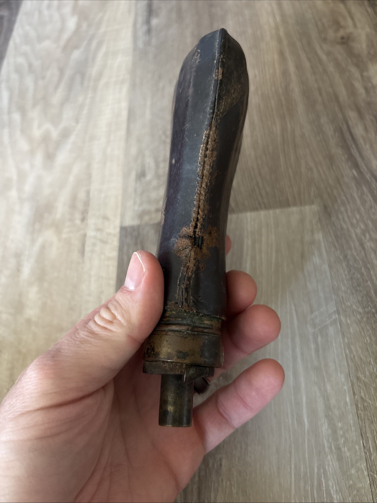 Civil War Era American Muzzle Loader Flask