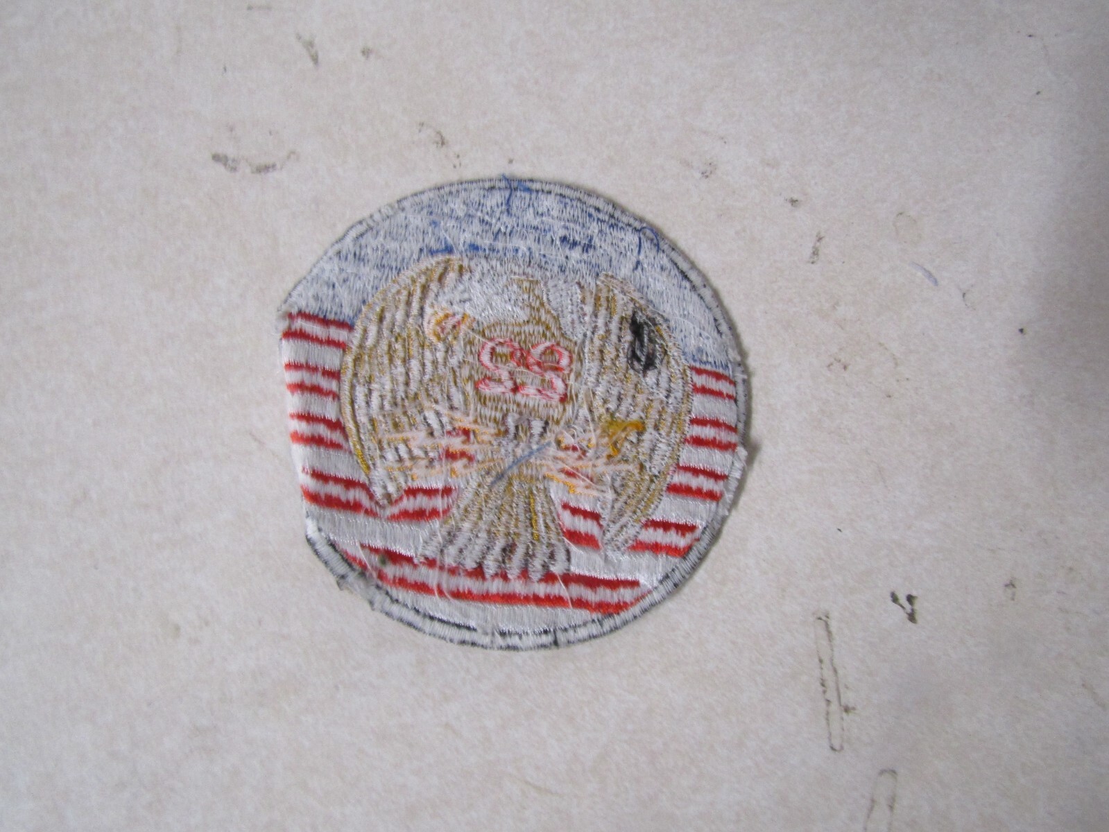 MILITARY PATCH OLDER US AIR FORCE 22ND TACTICAL FIGHTER SQUADRON
