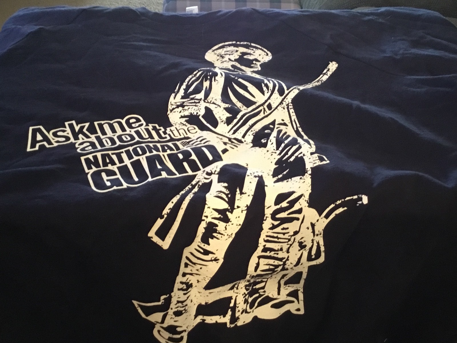 Long Sleeve National Guard Sweat Shirt