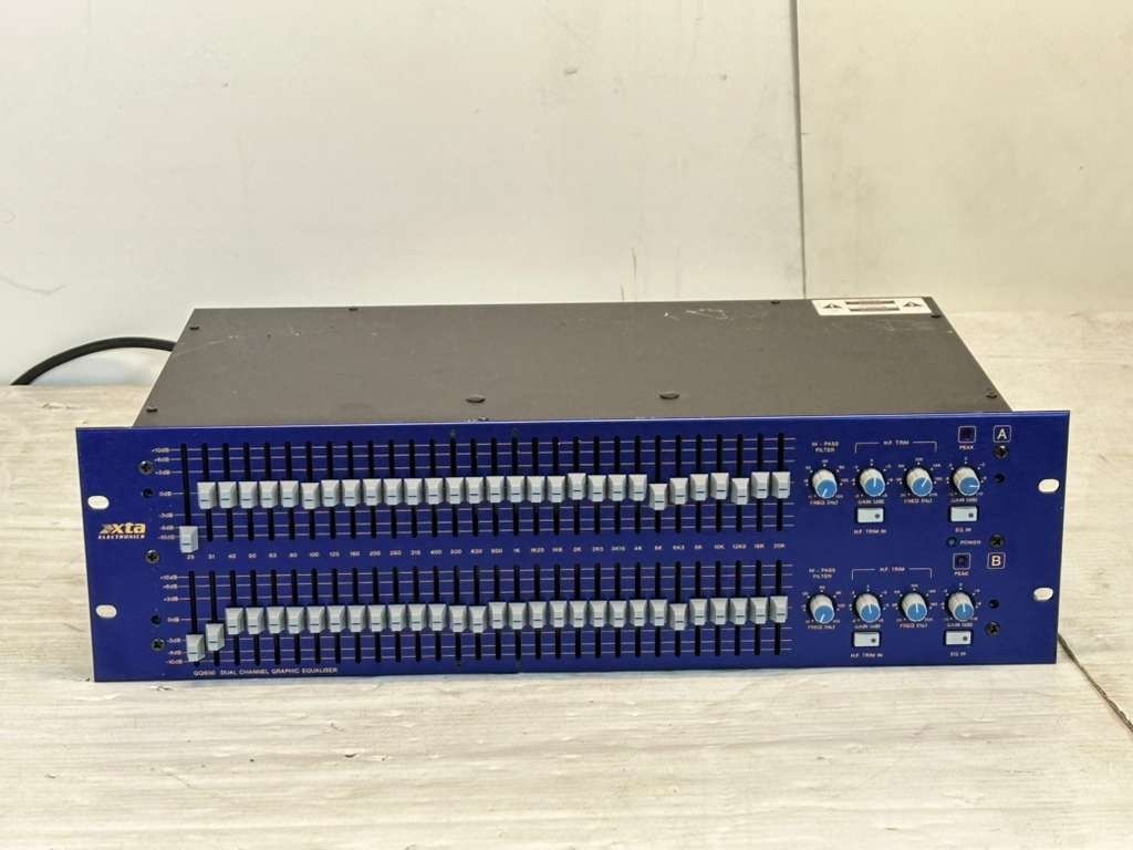 XTA GQ600 DUAL CHANNEL GRAPHIC EQUALIZER #7319 (ONE) THS