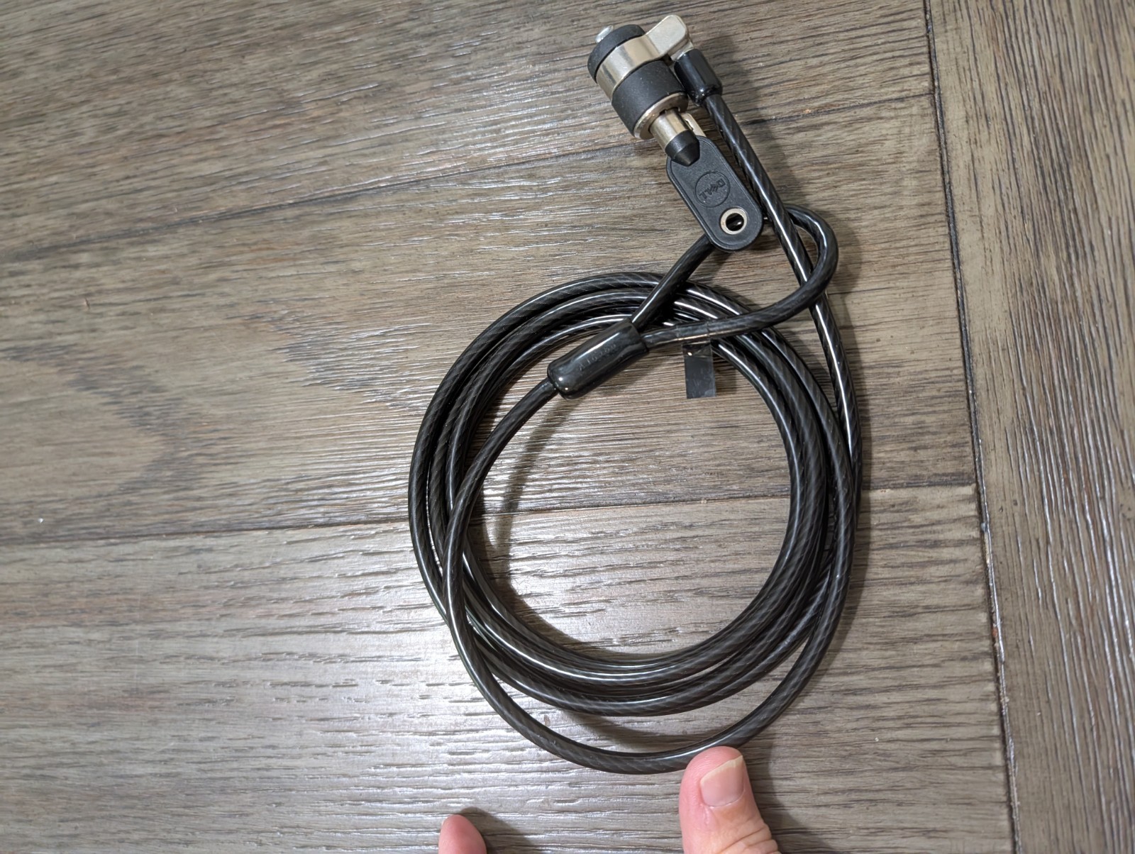 Dell Low Profile Wedge Lock w Key for Laptop Steel Design