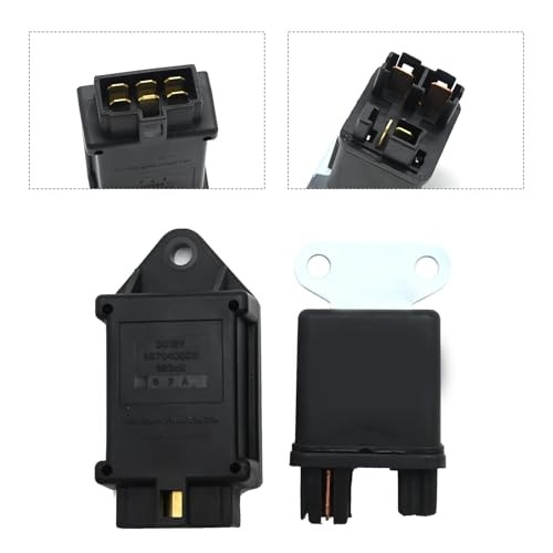 Glow Plug Relay & Controller Kit, Replacement for Kubota D902 D905 D1005 V1305