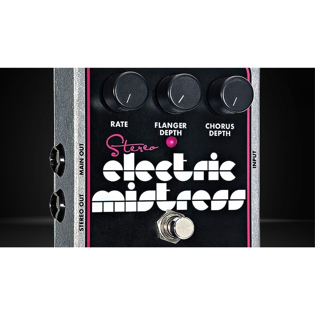 Electro-Harmonix Stereo Electric Mistress Flanger and Chorus Pedal