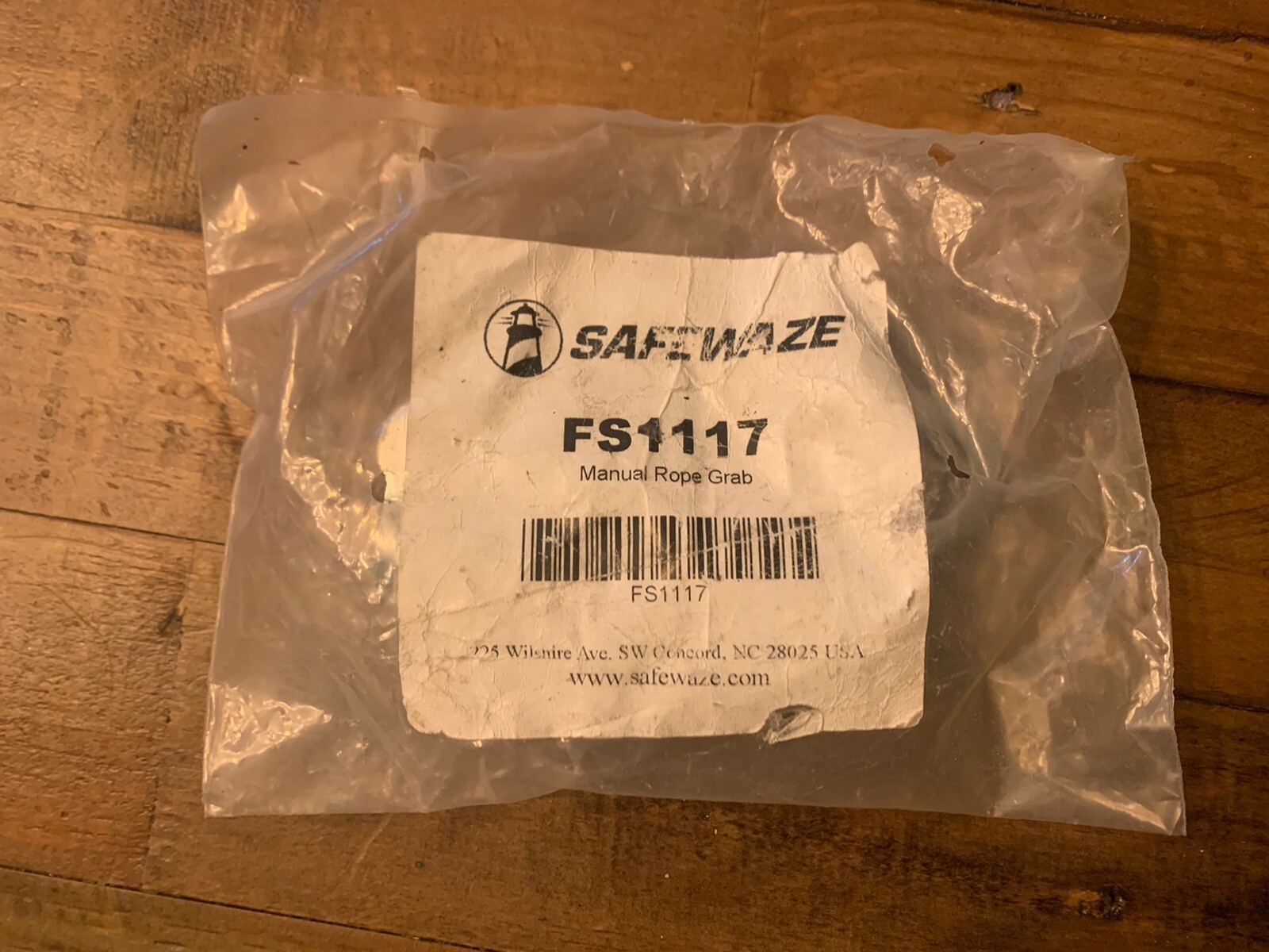 Safewave FS1117 Stainless Steel Manual Rope Grab 5/8”