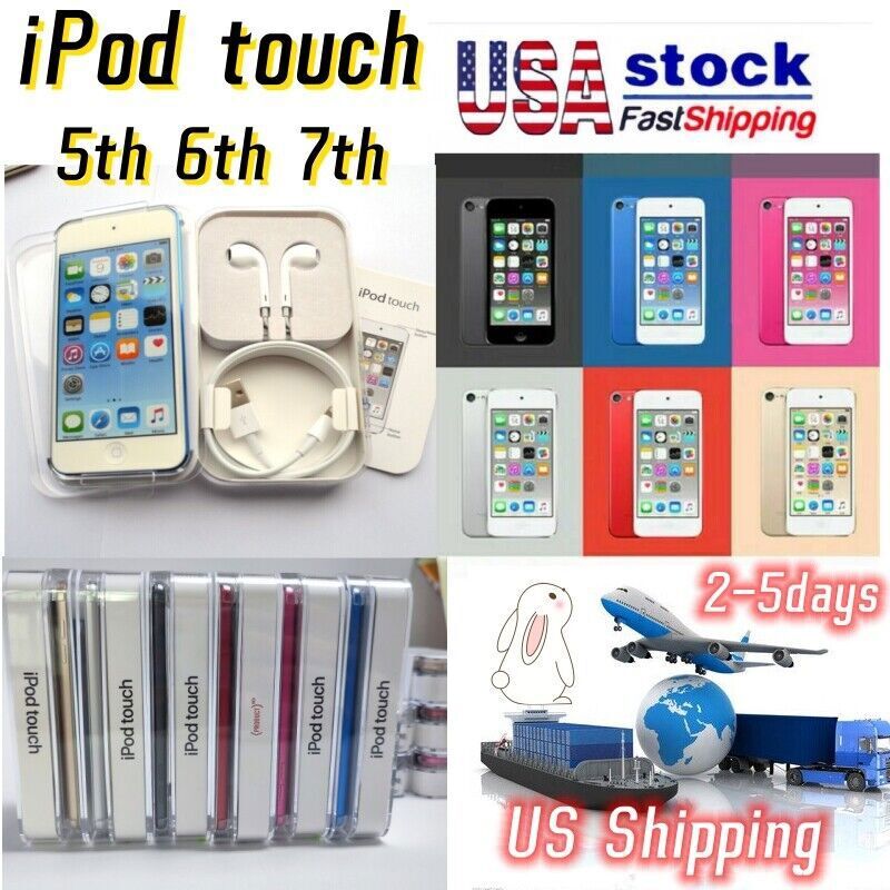 New Sealed Apple Ipod Touch 7th 128gb 256gb Generation Gen Mp4 Fast Ship lot