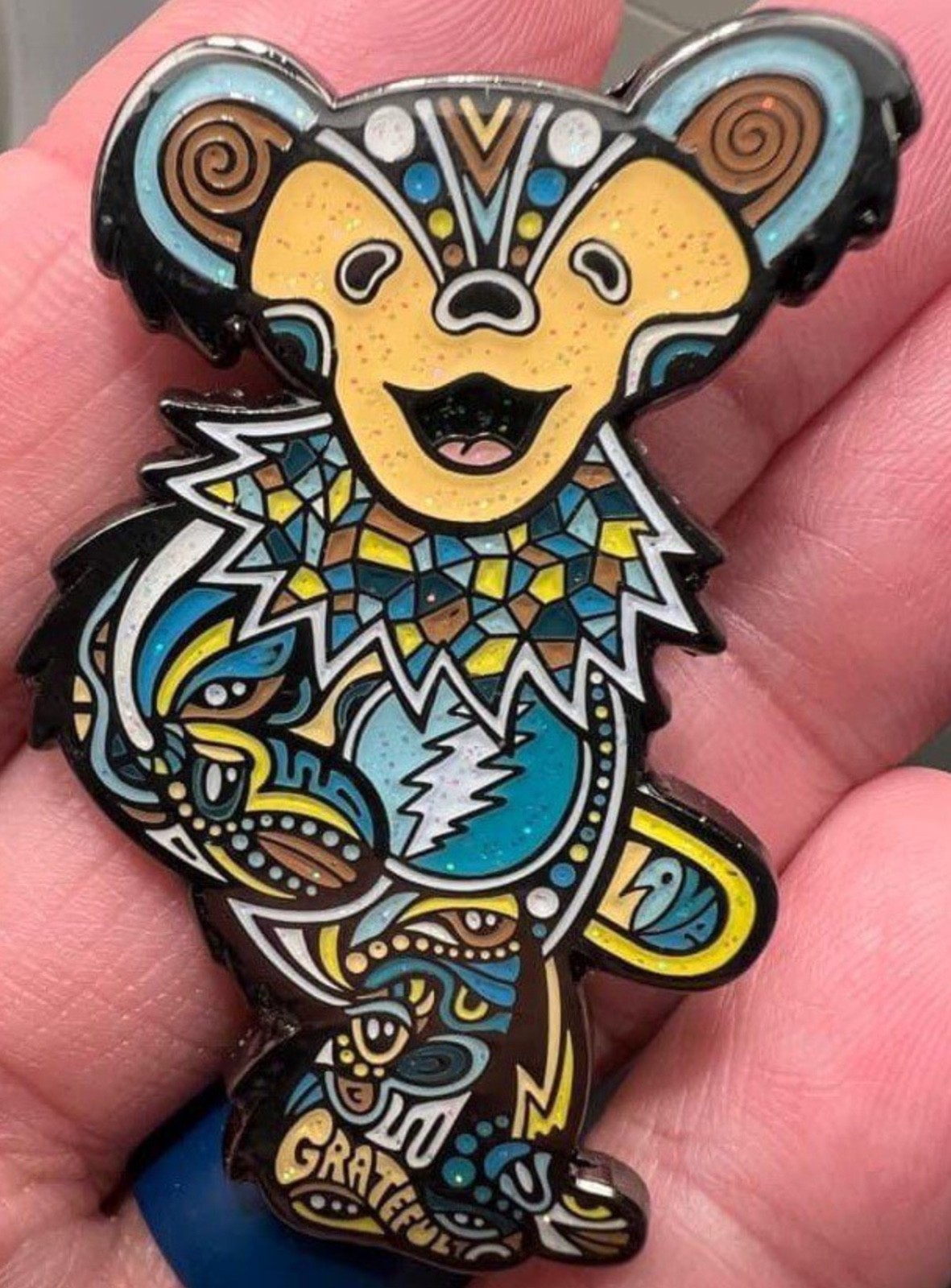 Grateful Dead Jerry Garcia  Dancing Bear Cub LE75 Danny Steinman