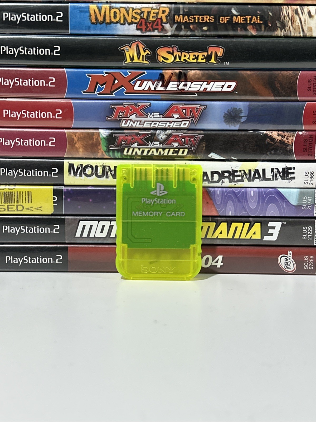 Sony PlayStation 1 Memory Card PS1 PS2 Genuine Official SCPH-1020 1MB 15 Block