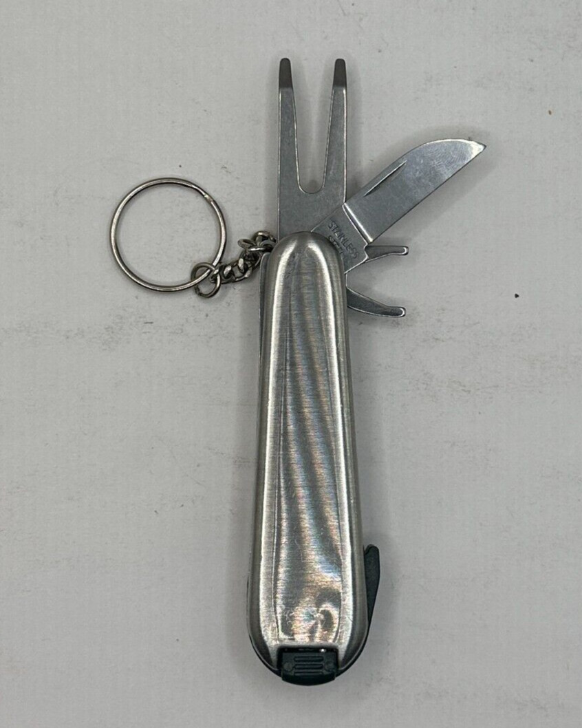 Golf Divot Stainless Folding Pocket Knife Steel