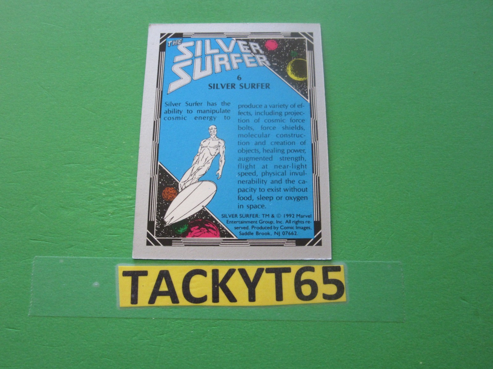 1992 SILVER SURFER SINGLE BASE CARD(S) NEW YOU CHOOSE
