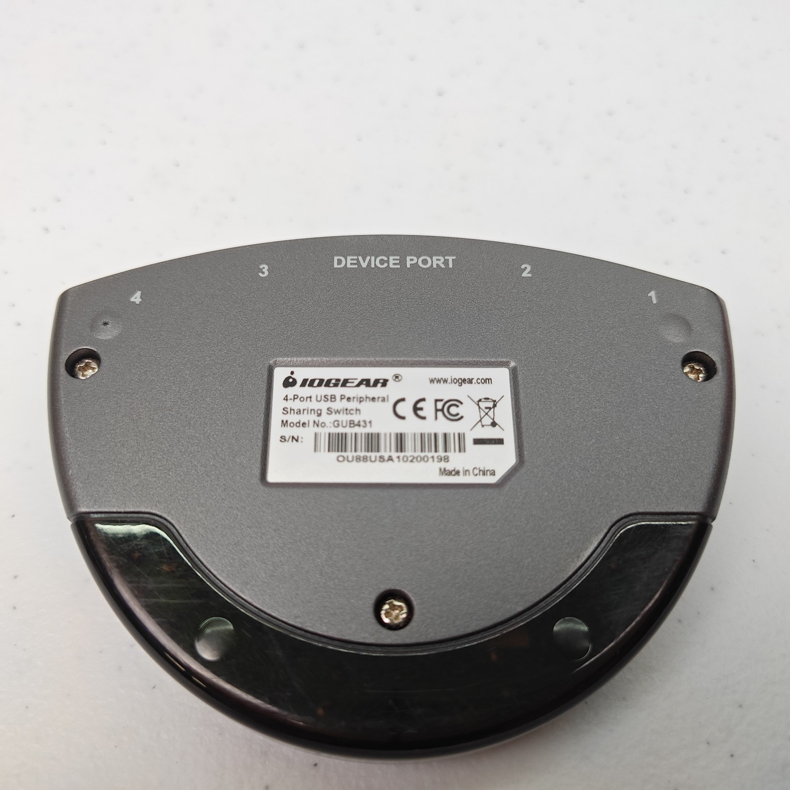 IOGEAR GUB431 4-Port USB 2.0 Automatic Printer Switch